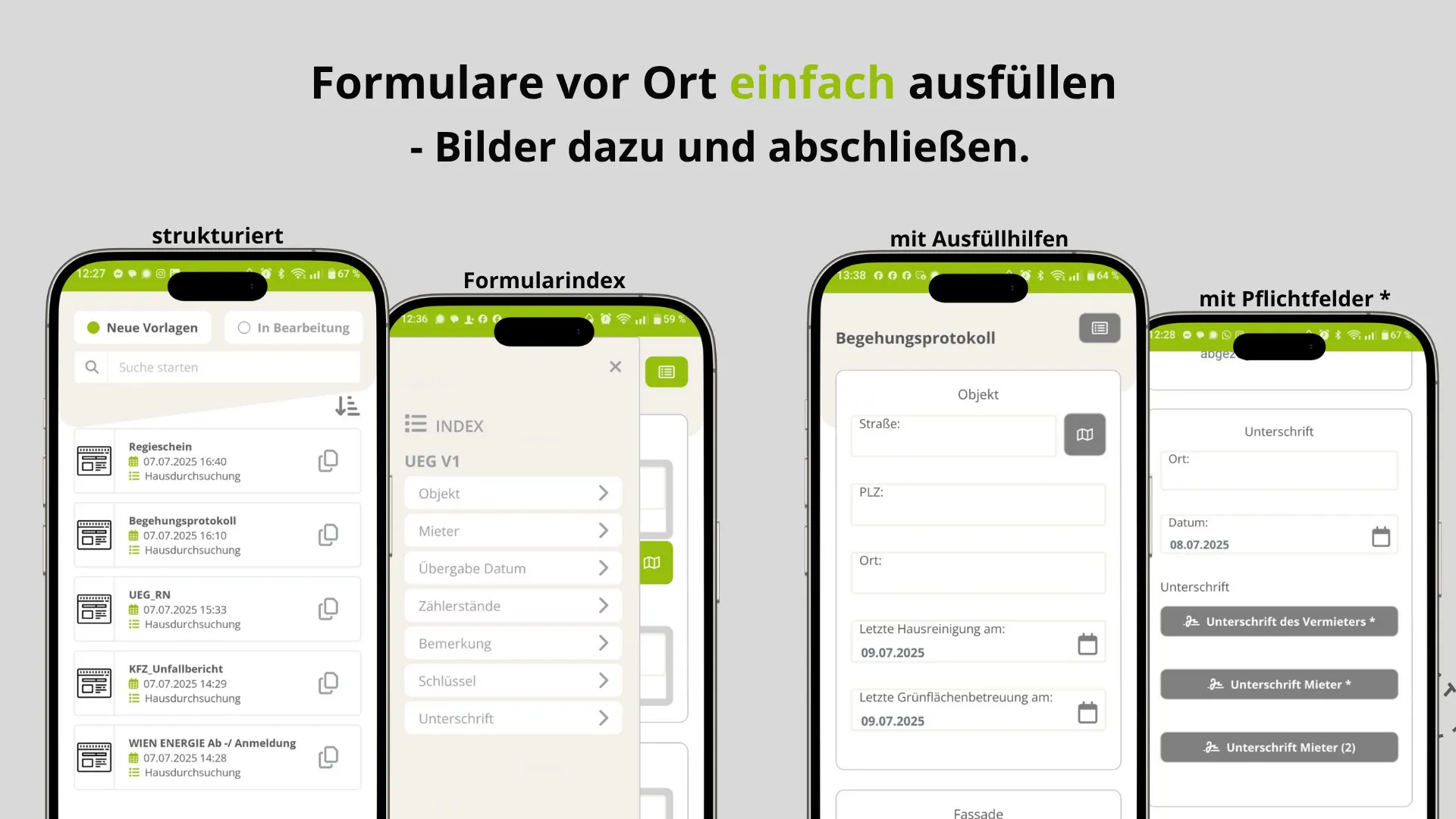 Digitale Formularprozesse