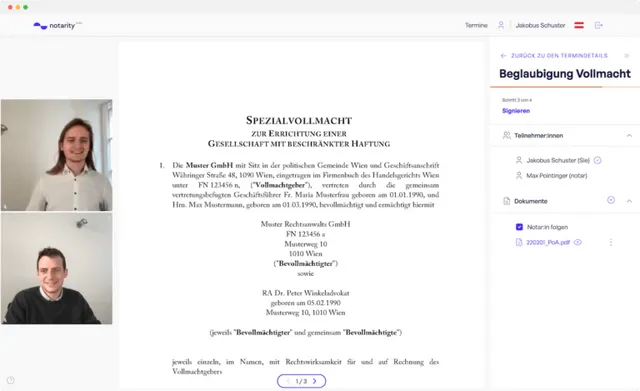 Beglaubigung